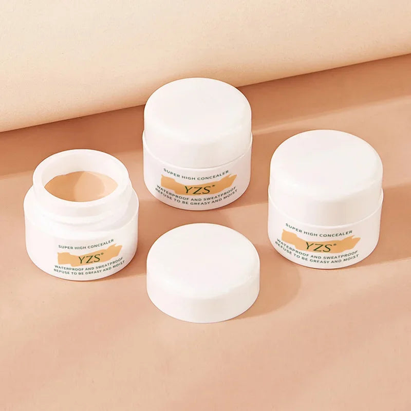 Creme corretivo à prova d'água, cobertura completa, corretivo para todos os tons de pele, tatuagens, cicatrizes, olheiras, manchas de acne,